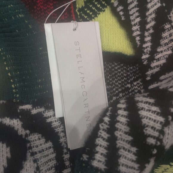 STELLA McCARTNEY for ED CURTIS Wool Cardigan Size S New oversized $1961 - Picture 2 of 5